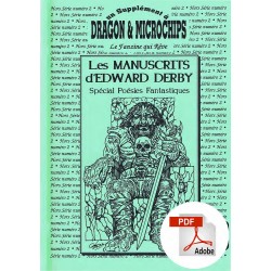Dragons & Microchips - HS 2 - Les Manuscrits d'Edward Derby : Spécial Poésies Fantastiques (1993)