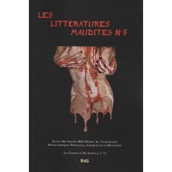 Les Littératures Maudites N°5 - Actes du Salon 2021 dédié au Vampirisme Médiathèque Voyelles, Charleville-Mézières